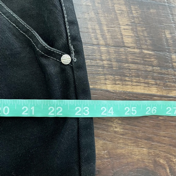 Vintage Boss by IG spellout black wide leg skater baggy jeans 36 actual 34x31 - Picture 11 of 16